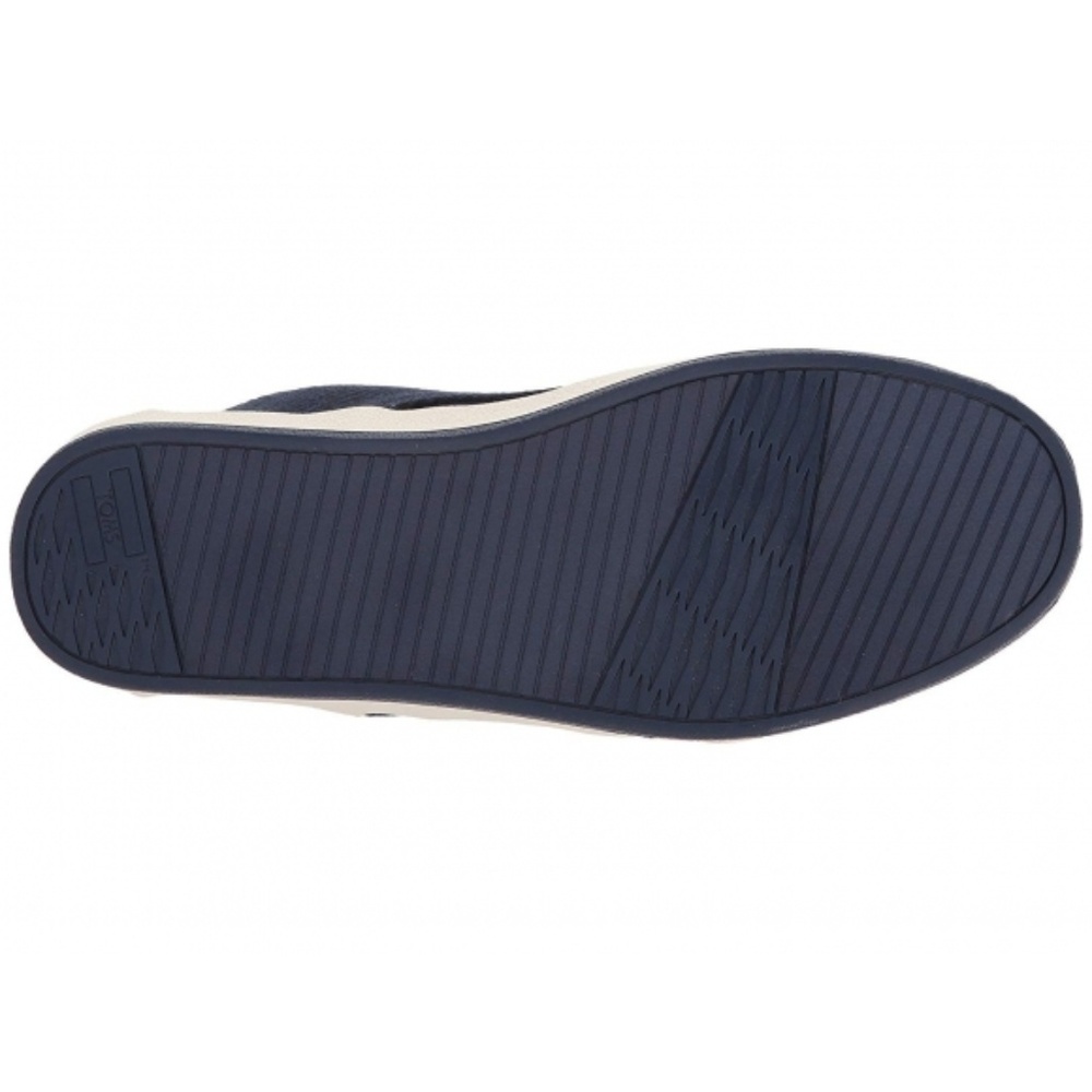 TOMS Men's Paseo Wool Sneaker, 10 D(M) US Navy Microstripe Wool - NEW IN - NEW! - Picture 7 of 7